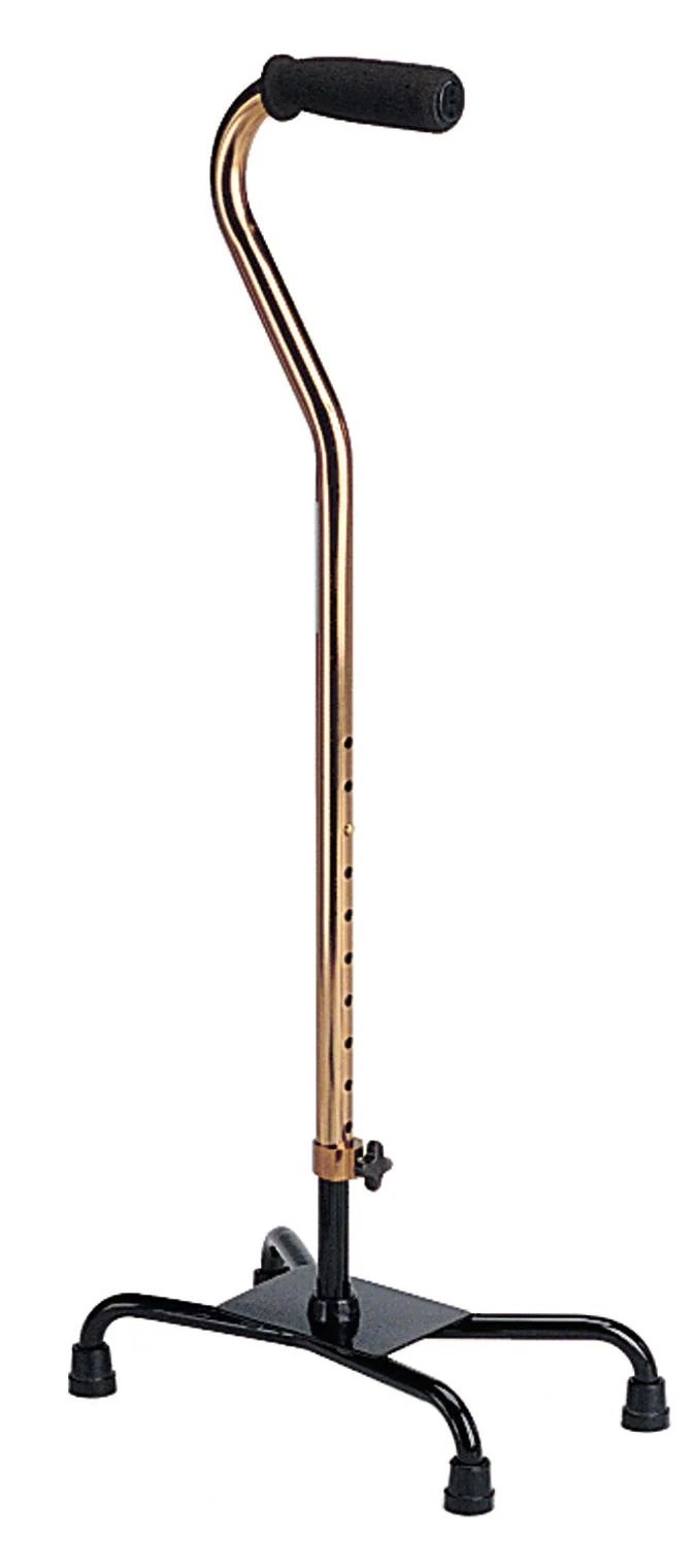 Cane - Quad - Aluminum - Large Base - Image 3